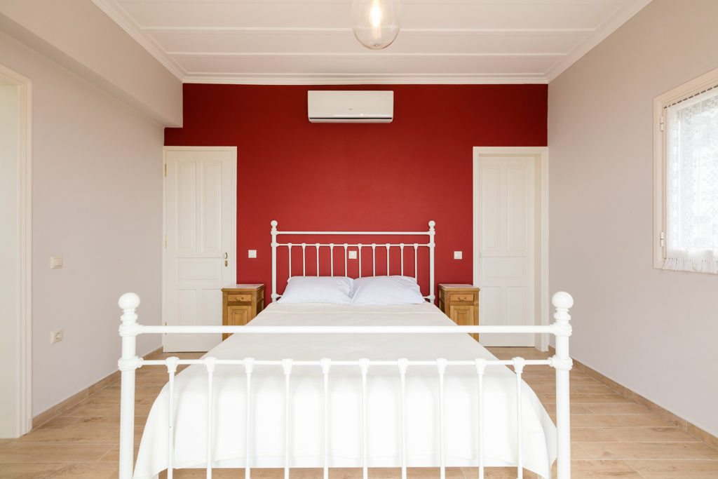 Double bedroom in 3 bedroom villa Alico on the Greek island of Zakynthos neat The Peligoni Club