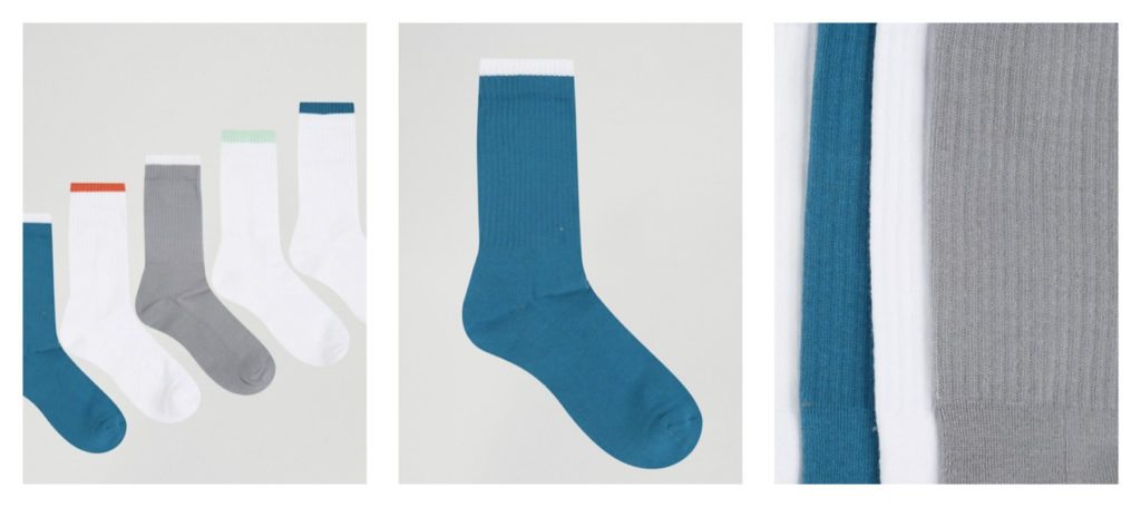 Sport Socks For men retro multi coloured perfect for tennis on a family holiday in Greece