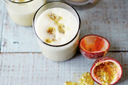 Jamie Oliver Smoothie Recipe Almond Milk Passion Fruit 