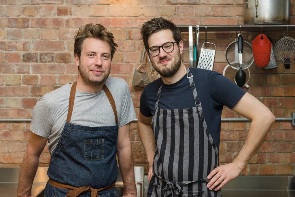 Billy and Jack from Masterchef discuss their supper club at The Peligoni Club in September